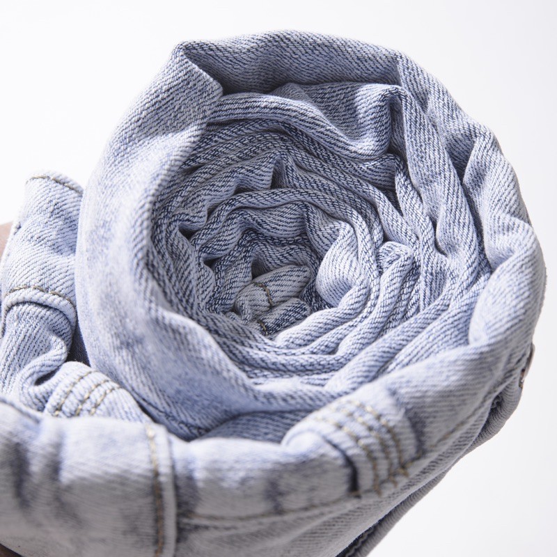 Quần jean dài thời trang nam Bigsize < 110kg màu Bạc xanh | BigBuy360 - bigbuy360.vn