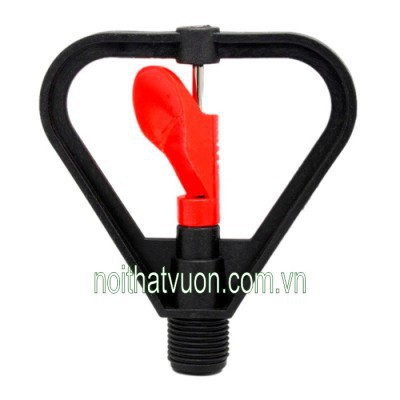 Vòi phun mưa - 05 Vòi tưới phun mưa cánh vẩy đỏ, ren ngoài 21