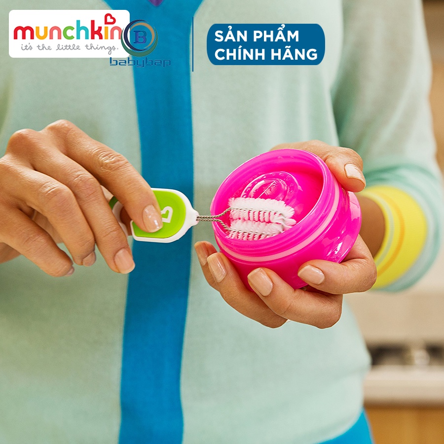 Bộ 4 Chổi Vệ Sinh Phụ Kiện Munchkin Dễ Hơn Và Tiện Lợi Hơn
