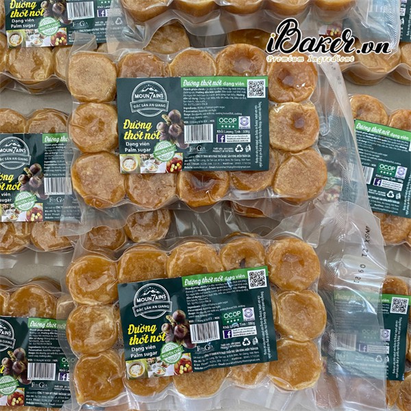 Đường thốt nốt dạng viên Moun7ains gói 500g