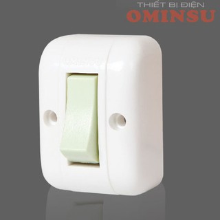 Công tắc đơn kiểu Thái Ominsu 6A - 250V