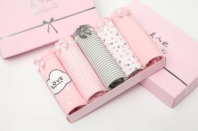 [CÓ SẴN] Hộp 5 quần chip cotton mã 9924