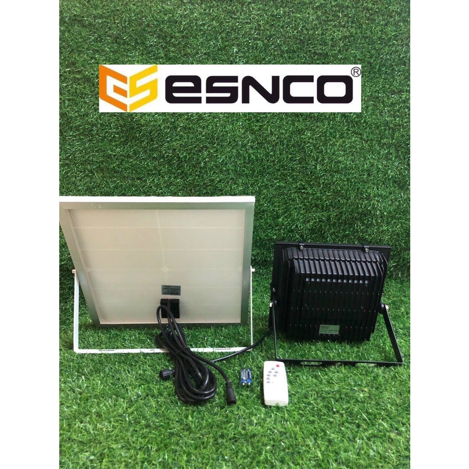 Đèn pha năng lượng mặt trời 60W 100W 200W lắp đặt trong công viên , sân vườn