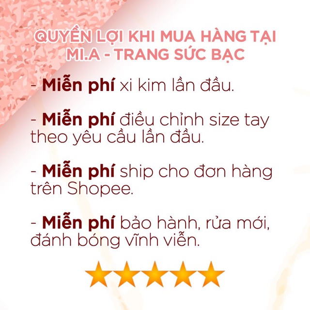 Set Bạc Ý S925 xi bạch Kim Vòng cổ dây chuyền bông tai Cao cấp | Mi.A Trang sức bạc