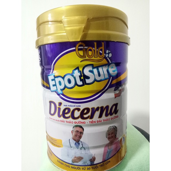 Sữa tiểu đường Diecerna Epotsure lon 900g