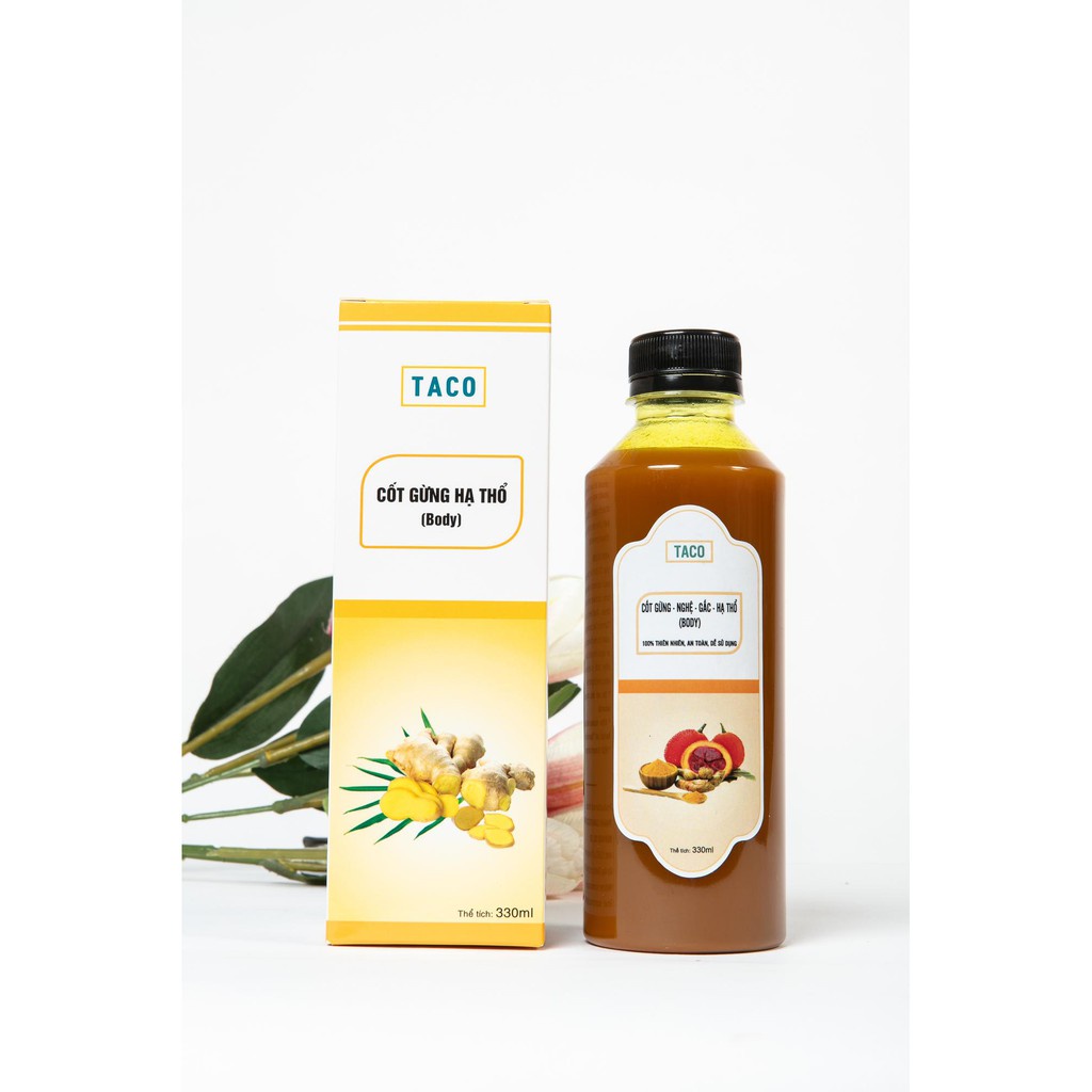 Cốt gừng hạ thổ TACO 330ml - Dành cho Body