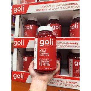 Giấm táo GOLI 480g, 120 viên