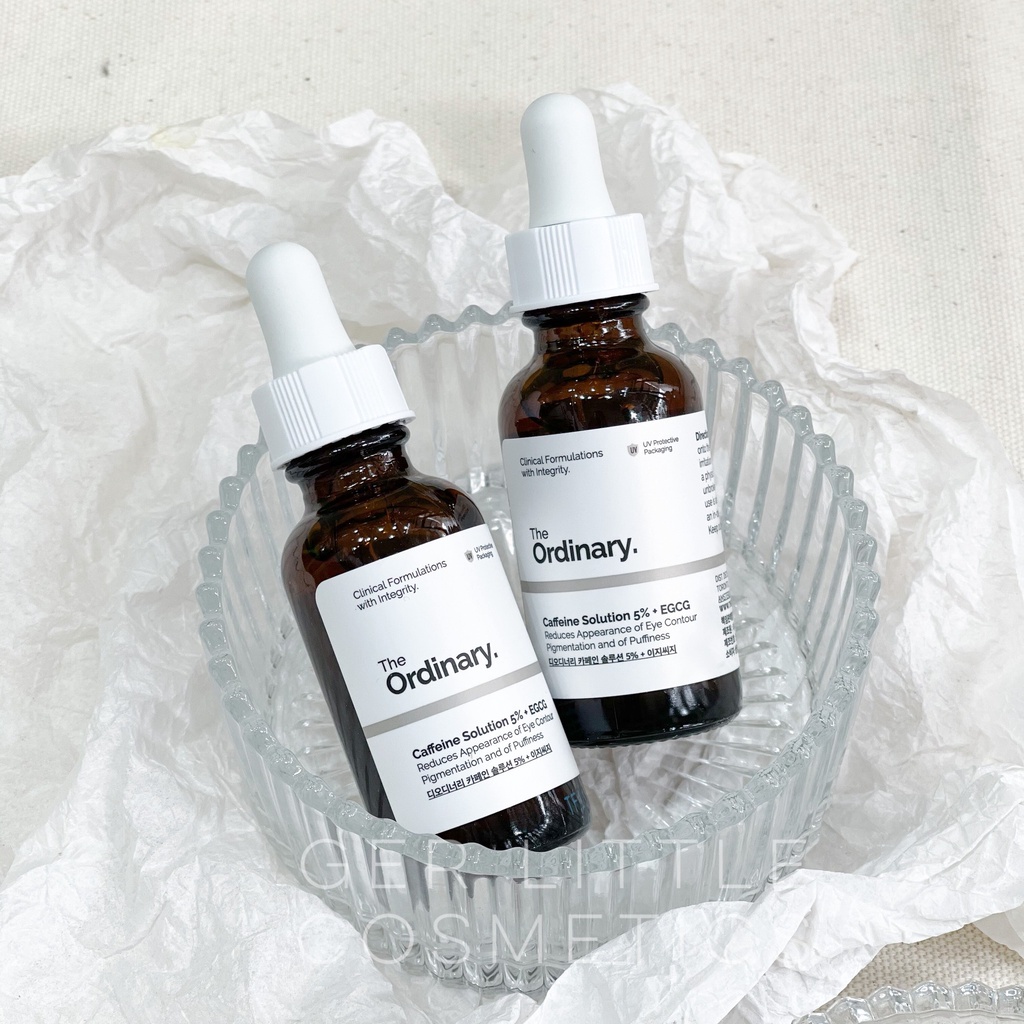 Serum Dưỡng Mắt 𝐓𝐇𝐄 𝐎𝐑𝐃𝐈𝐍𝐀𝐑𝐘 𝐂𝐀𝐅𝐅𝐄𝐈𝐍𝐄 𝐒𝐎𝐋𝐔𝐓𝐈𝐎𝐍 𝟓% + 𝐄𝐆𝐂𝐆