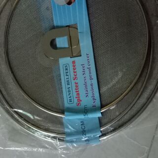 Bộ 3 nắp vung lưới chắn dầu mỡ inox giúp ngăn chặn văng dầu 25, 29 và 33cm