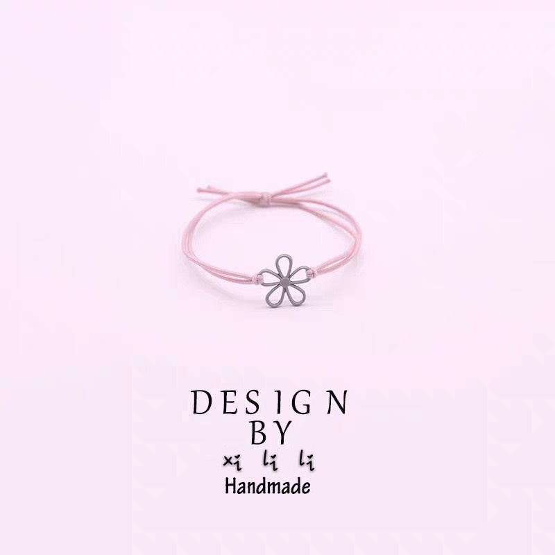 DÂY CỘT TÓC MINI HOA 5 CÁNH XINH XẮN NHỎ GỌN CHO NỮ