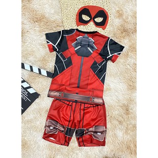 Đồ siêu nhân Deadpool tặng khiên và mặt nạ