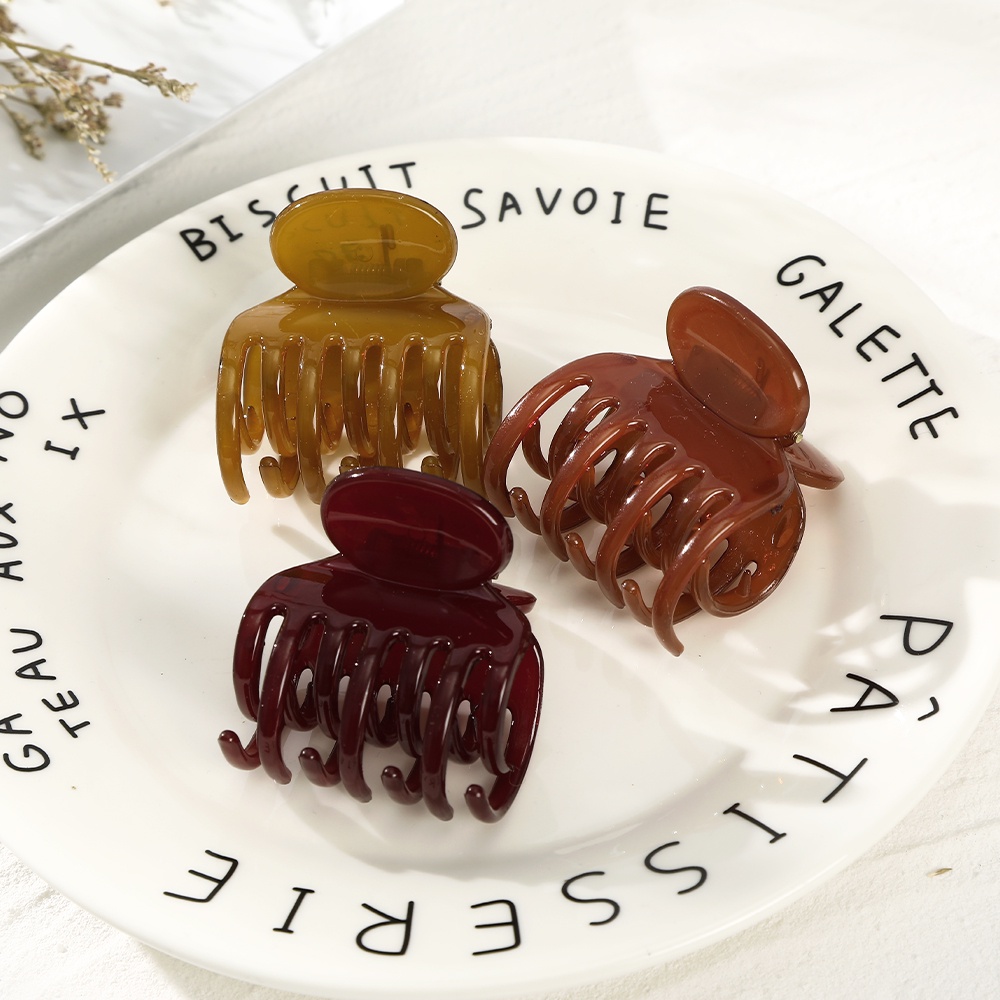 Haimeikang Kẹp tóc màu sắc ngọt ngào thiết kế tinh tế cho nữ