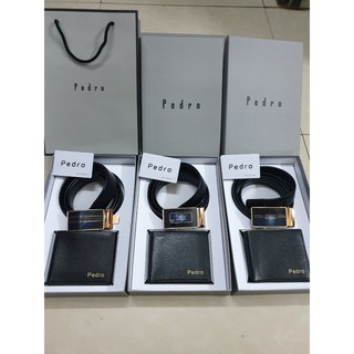 Set bộ Dây lưng + Ví PR Fullbox dành cho nam ( tặng túi giấy)