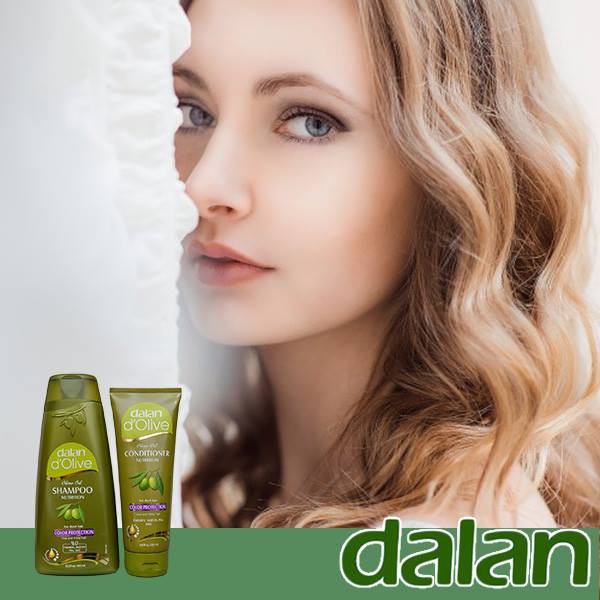 [CHÍNH HÃNG] Bộ 1 Dầu Gội 400ml + 1 Dầu Xả 200ml Olive Cho Tóc Nhuộm Dalan D'Olive Nutrition Color Protection