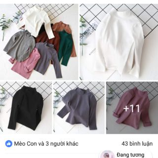 Áo cotton len trẻ em