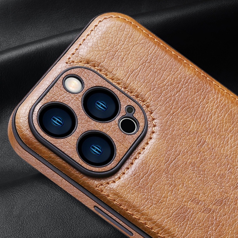 Ốp Điện Thoại Da Phong Cách vintage Cho iphone 14 pro max 13 12 11 x xr xs max x 14plus 2022