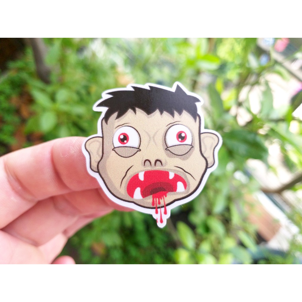 34 Miếng dán trang trí Halloween 2020 bằng nhựa chống nước, dùng trang trí các vật dụng cá nhân và nơi làm việc nhân dịp