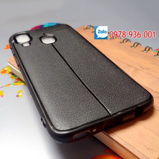 Ốp dẻo Samsung Galaxy A40 - A405 silicon vân da loại A