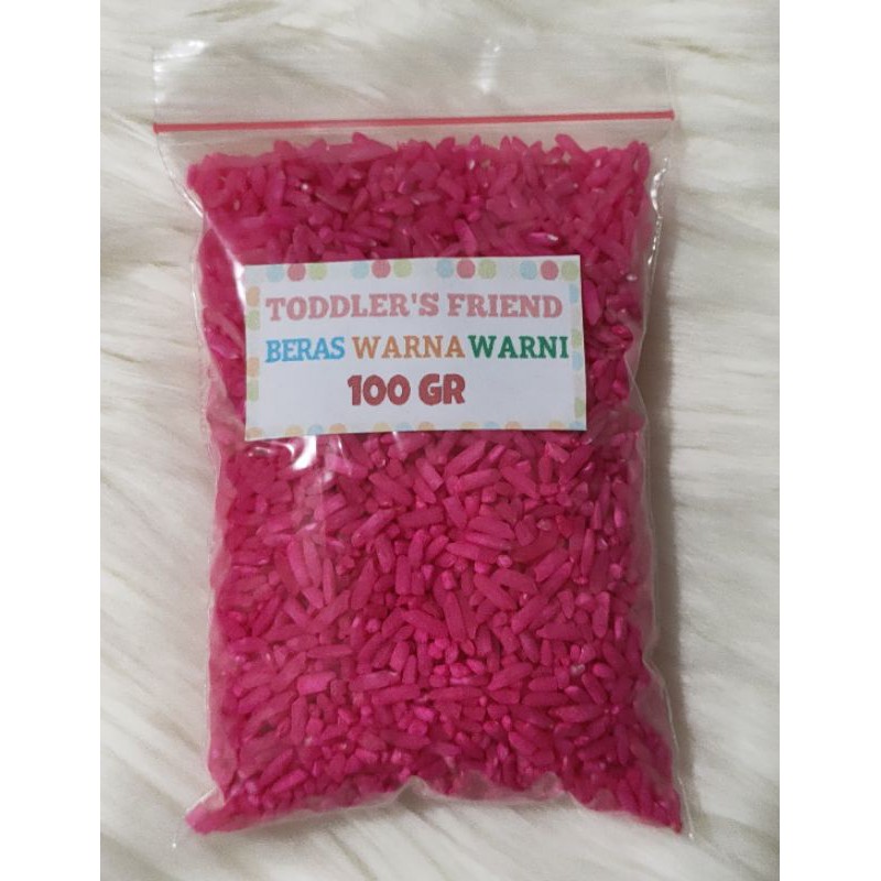 Gạo Đồ Chơi Nhiều Màu Sắc 100 Gr / Sensory Play / Rainbow Rice