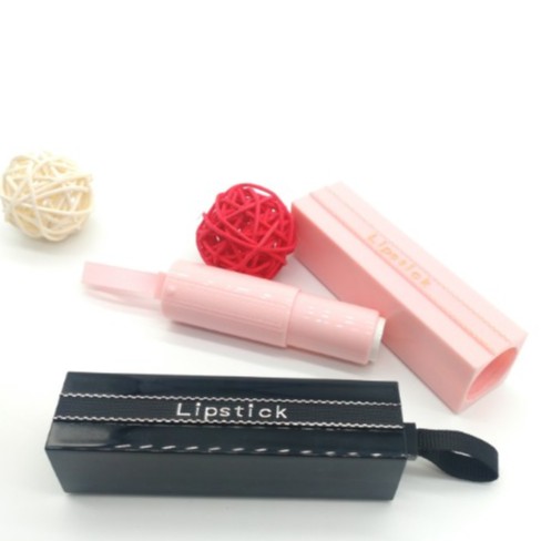 5 Vỏ son sáp vuông hồng dây rút