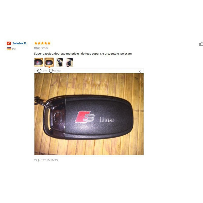 Bộ 4 Miếng Dán Trang Trí Xe Hơi audi s a1 a3 a4 a5 Bằng Kim Loại