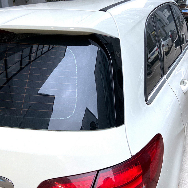 Miếng Dán Cánh Gió Phía Sau Màu Đen Bóng Cho Mercedes Benz B Class B180 B200 W246 2012-2018