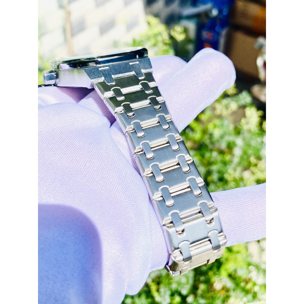 Đồng hồ nam Draco D22-DR04 “Revolution Watch” xanh kết hợp chất liệu kim loại màu bạc - thời trang nam thể thao