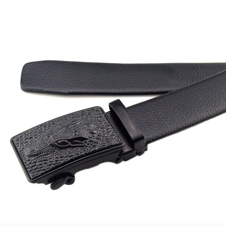 Thắt Lưng Da Nam Khóa Tự Động Cao Cấp Dây Nịt Nam Da Bò 100% Chính Hãng Baellerry