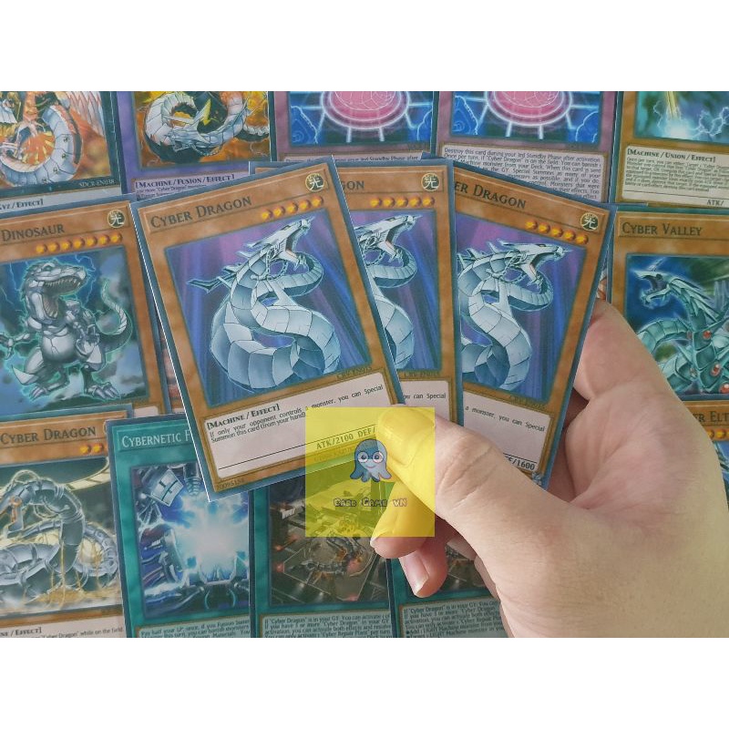 BÀI IN] Bài YuGiOh - Bộ 54 lá bài trong Deck Cyber Dragon Ultimate - Card Game VN