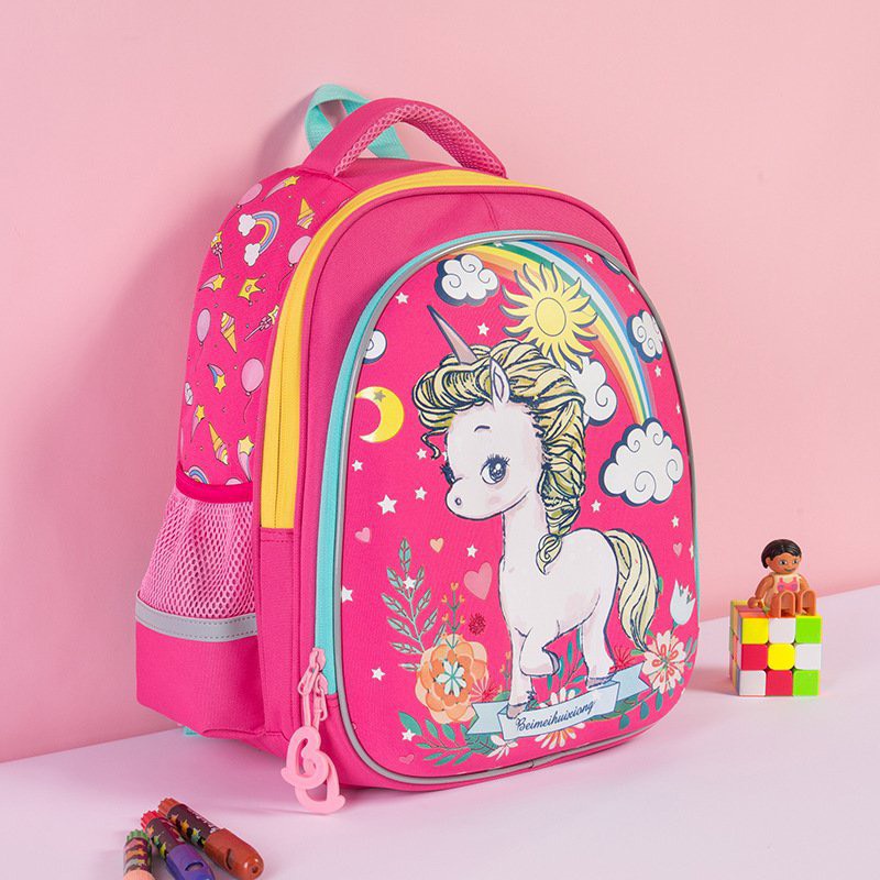 Balo chống gù siêu nhẹ, Cặp chống gù lưng cho bé gái