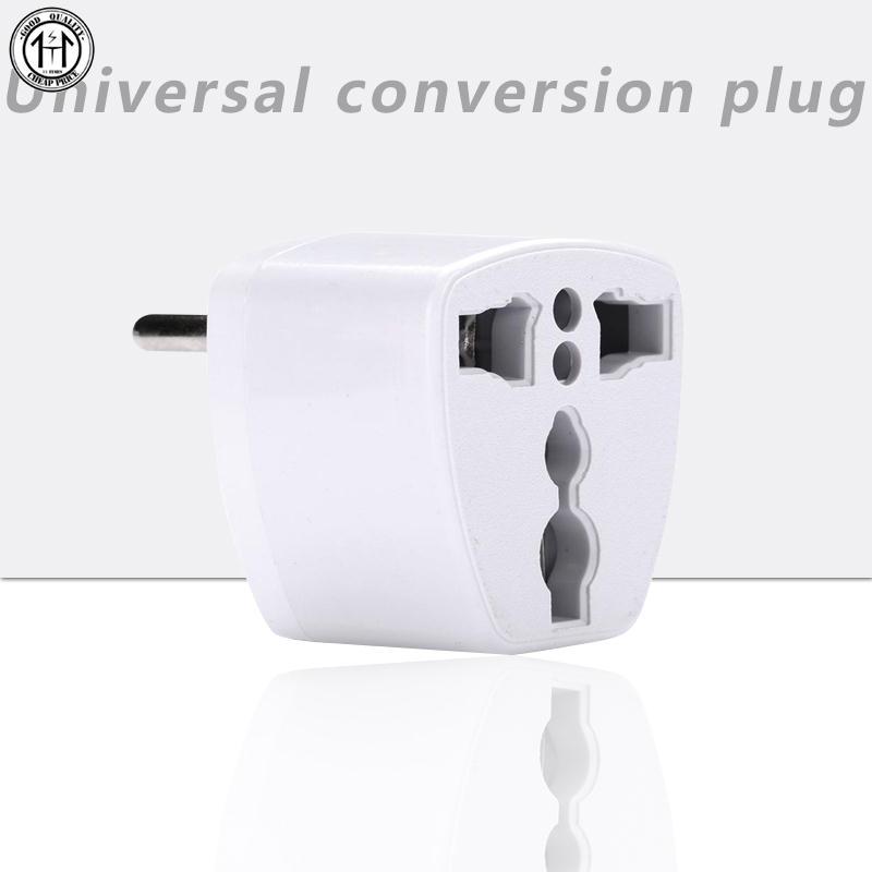 Plug Adapter Converters Socket EU Plug TraveL Supplies Universal General White