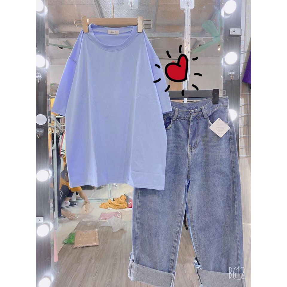 Áo thun tay unisex in hình cún Snoopy form dáng rộng nam nữ mặc được Xưởng Sỉ Nguyễn Hoa