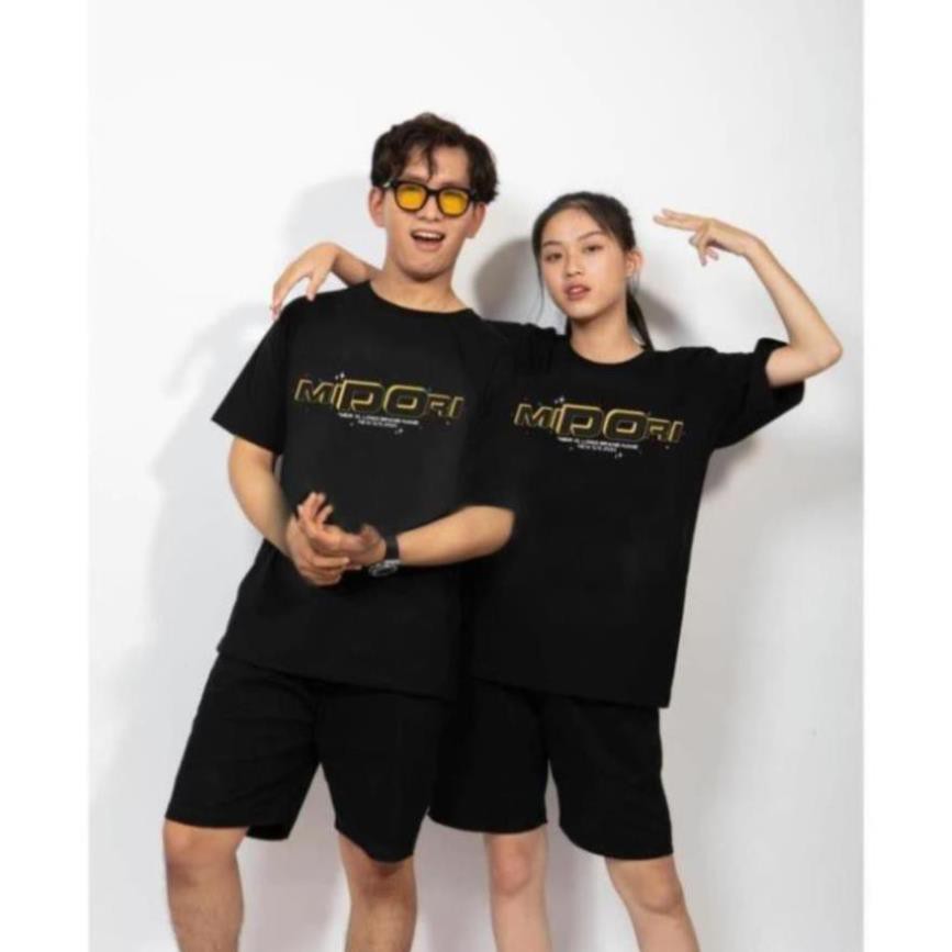 Áo Thun Unisex Form Rộng Tay Lỡ, Phông Nam Nữ Thêu 3D Midori Cao Cấp Local Brand M Studio