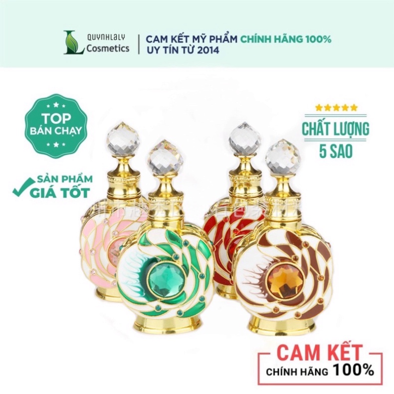 TINH DẦU NƯỚC HOA DUBAI 🌹 CÁC MẪU HOA HỒNG 15ml