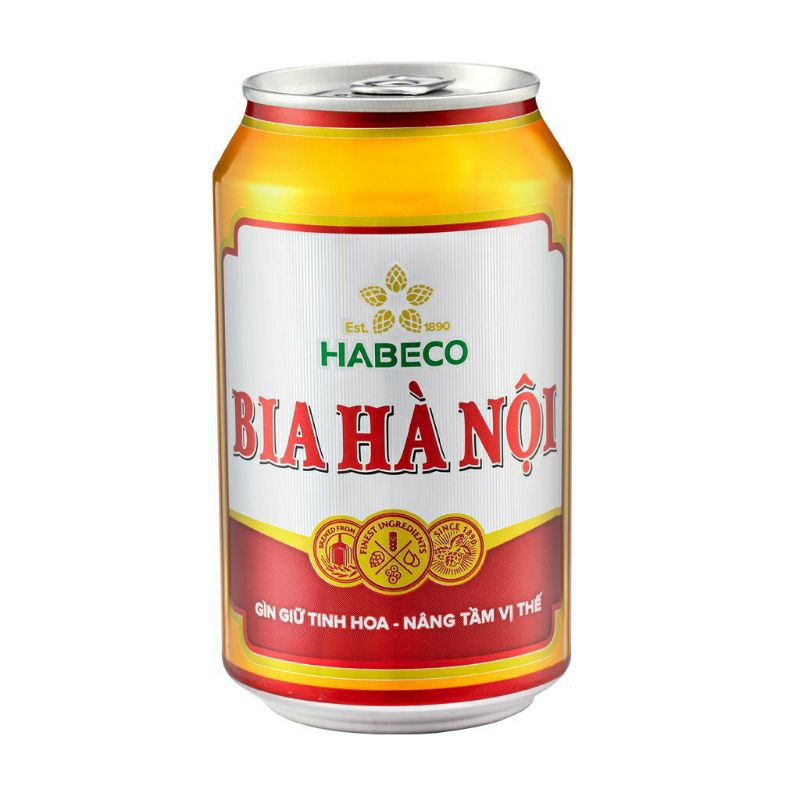  Bia Hà Nội lon 24x330ml [GIÁ KHÔNG LÃI]