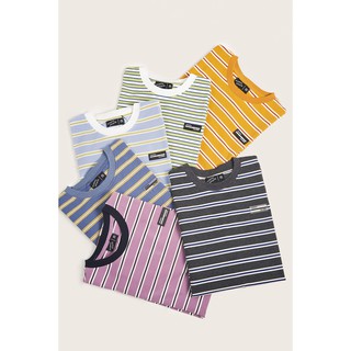 Áo Basic Tee (ver. sọc) (6 màu)