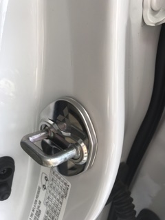 Bộ 4 cái ốp chốt cửa xe Mitsubishi