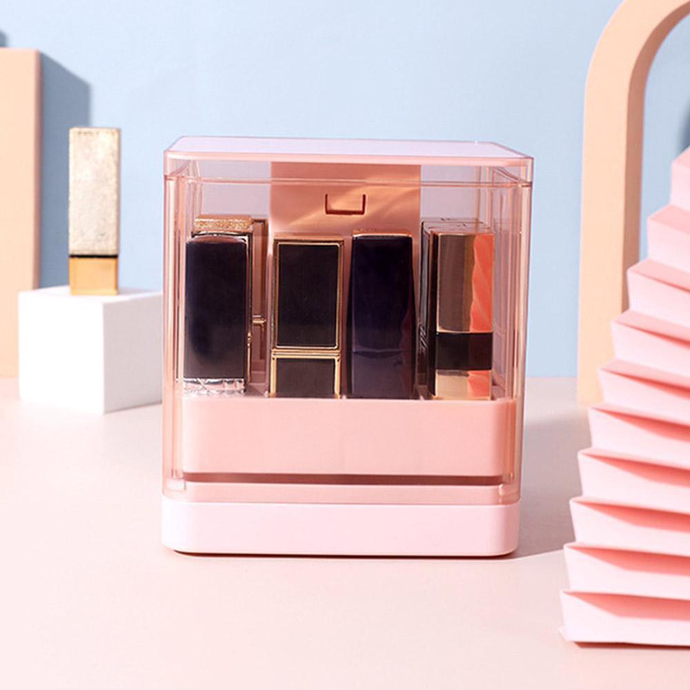 OCEANMAP Hộp Đựng Son Môi Dạng Nhấn Chống Bụi Thiết Kế Thời Trang