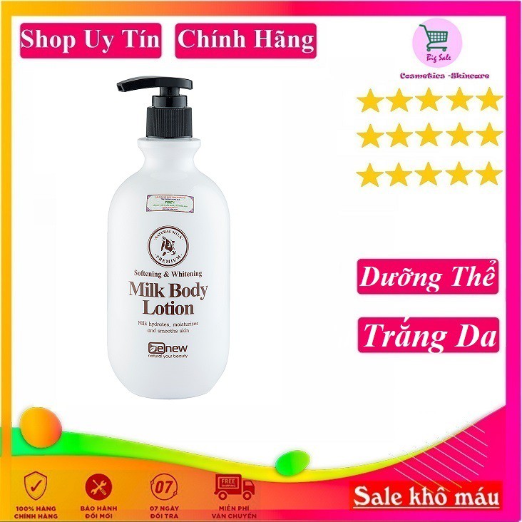 CÓ VIDEO THẬT- Dưỡng thể BENEW Whitening Body Lotion Hàn quốc 450ml/ Chai | BigBuy360 - bigbuy360.vn
