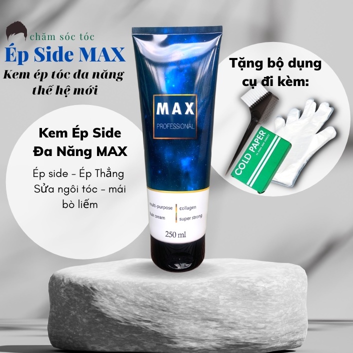 Thuốc Ép Side Cho Nam MAX Ép Tóc Bung Chỉa Ép Tóc Hàn Quốc