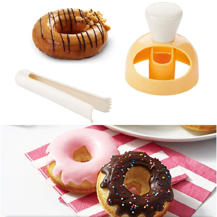 Khuôn ANAEAT Bằng Nhựa Cao Cấp An Toàn Thực Phẩm Dùng Làm Bánh Donut Sáng Tạo DIY