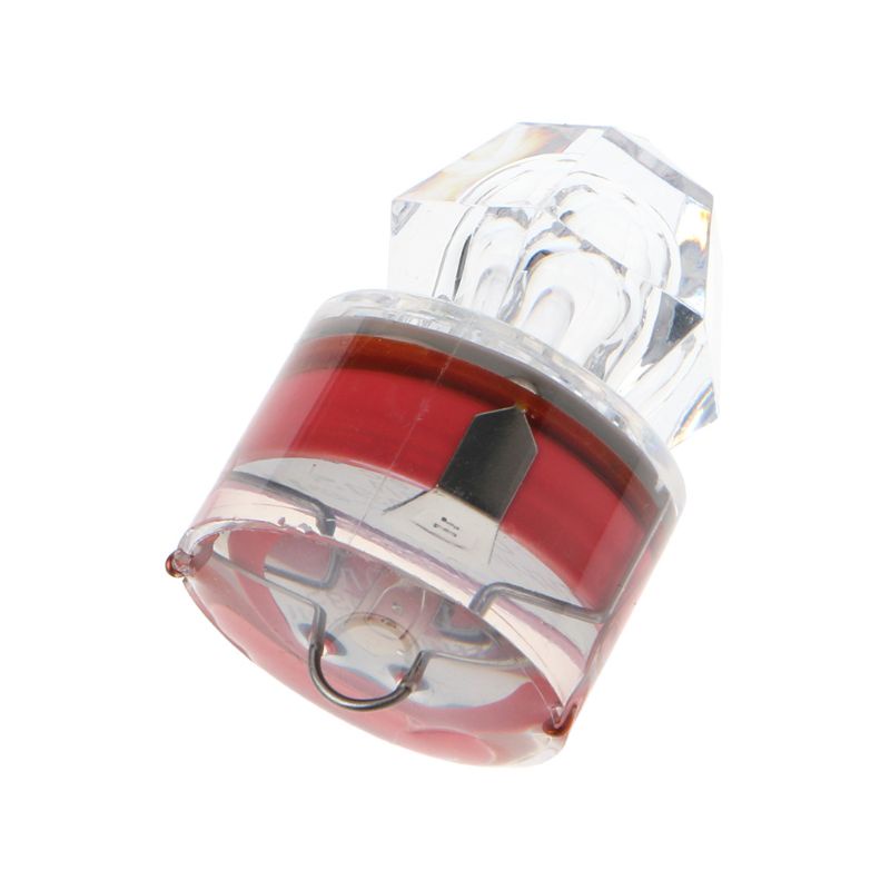 Mồi Câu Cá Giả Hình Mực Có Đèn LED Nhấp Nháy Hình Giọt Nước Sâu