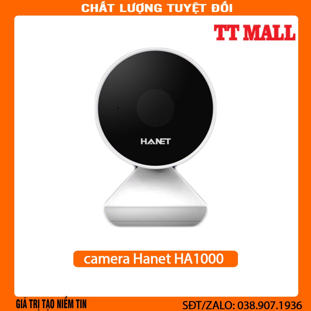 Camera wifi AI Hanet HA1000 ống kính 2K-Camera trí tuệ nhân tạo,chấm công khuôn mặt, giám sát báo động cực kỳ chính xác