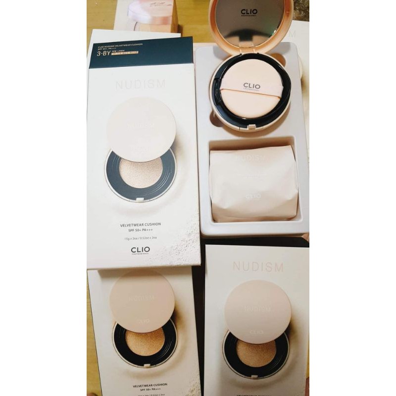 💯💯💯CUSHION CLIO NUDISM VELVETWEAR FOUNDATION | BigBuy360 - bigbuy360.vn