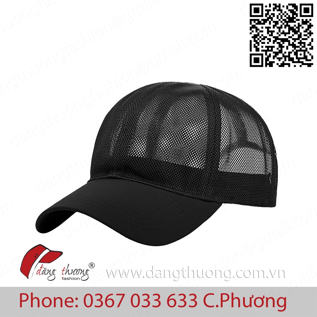 Mũ nón kết lưỡi trai lưới thoáng khí cho nam và nữ lưỡi ngắn và dài