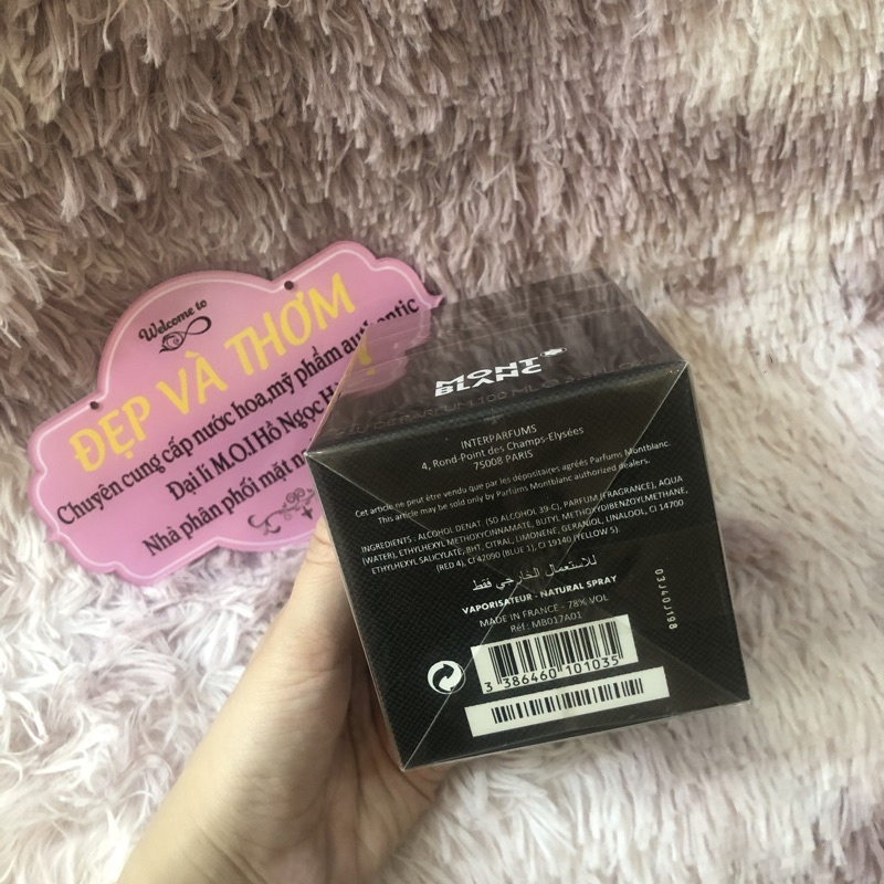 Nước hoa nam Montblanc Exploper 100ml chính hãng - hình chính chủ.