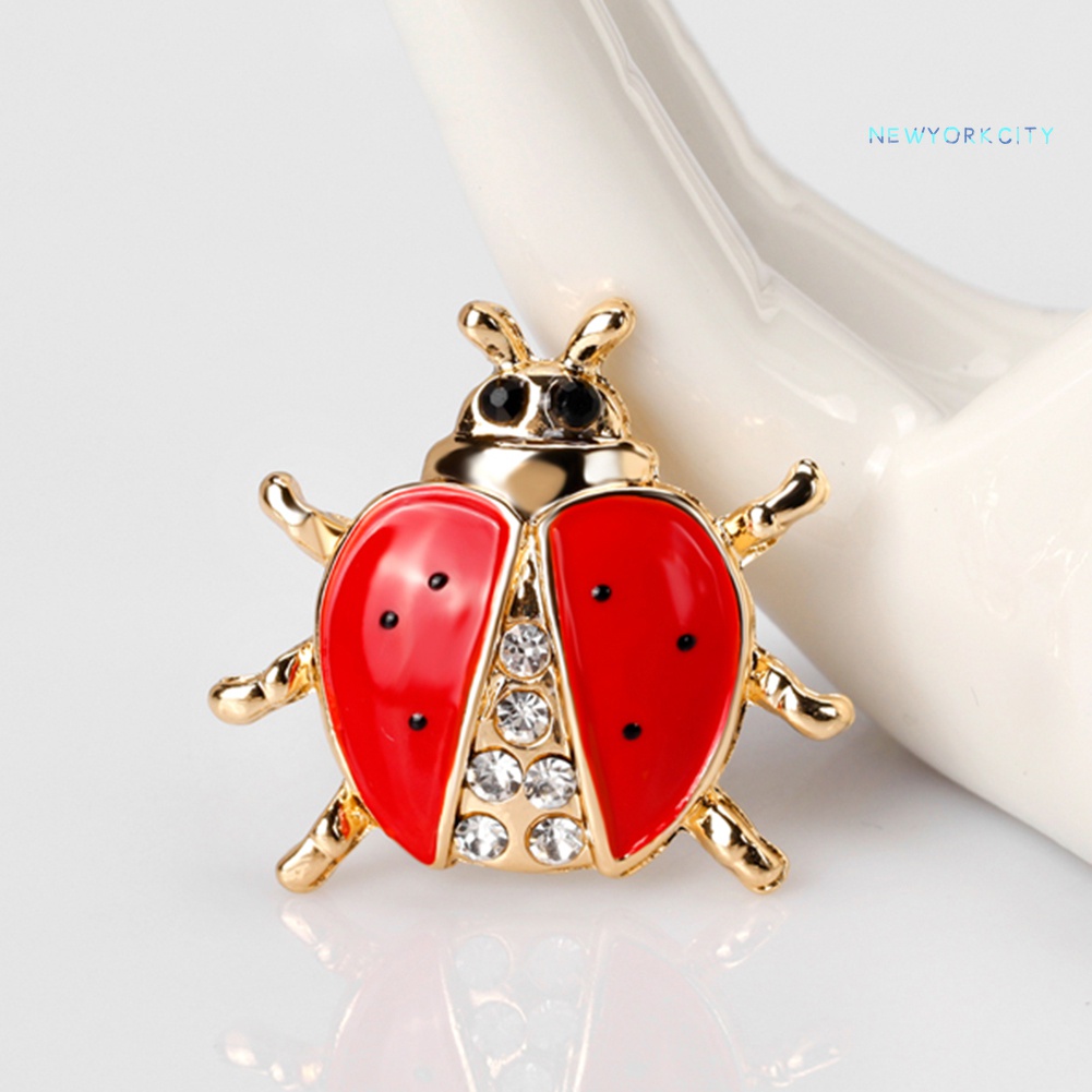 Trâm Cài Áo Hình Con Gà Trống Đính Đá Phong Cách Giáng Sinh