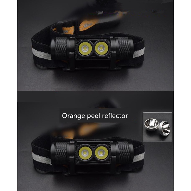 Đèn pin đội đầu SOFIRN D25S  LED SST40 sáng 1200 lumen xa 50m sạc USB pin sạc 18650