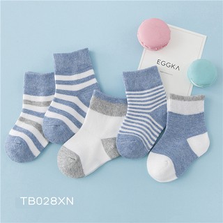 SET TẤT KẺ CHO BÉ 5 ĐÔI - TB028