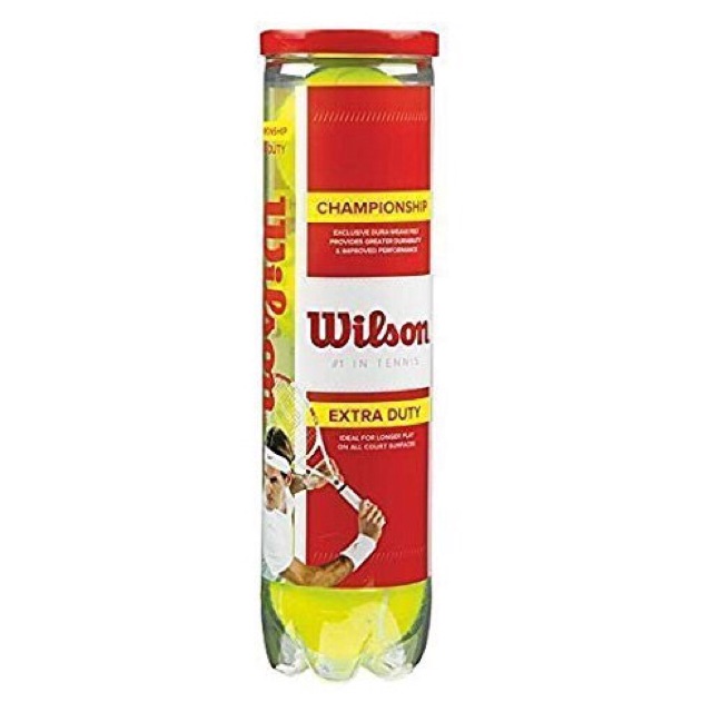 Banh tennis wilson đỏ ( hộp 4 trái )